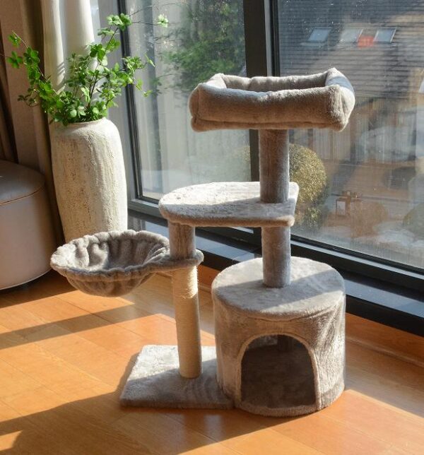 3-Tier Combined Round Nest Cat Tree