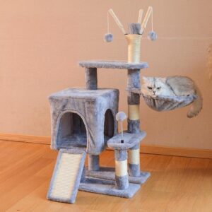 3-Tier Double Nest Cat Tree