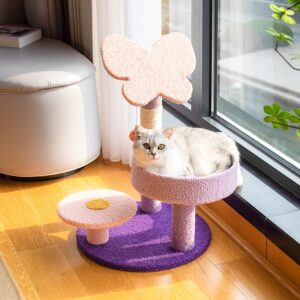 Butterfly Blossom Cat Tree – Basic Small Size