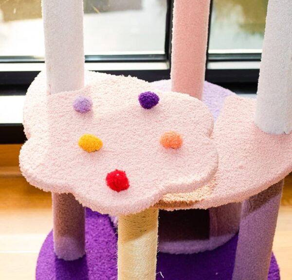 Butterfly Blossom Cat Tree – Deluxe Large Size