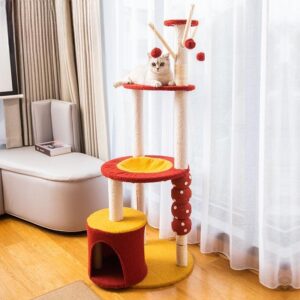 Candied Fruit Skewer Cat Tree – Deluxe Version