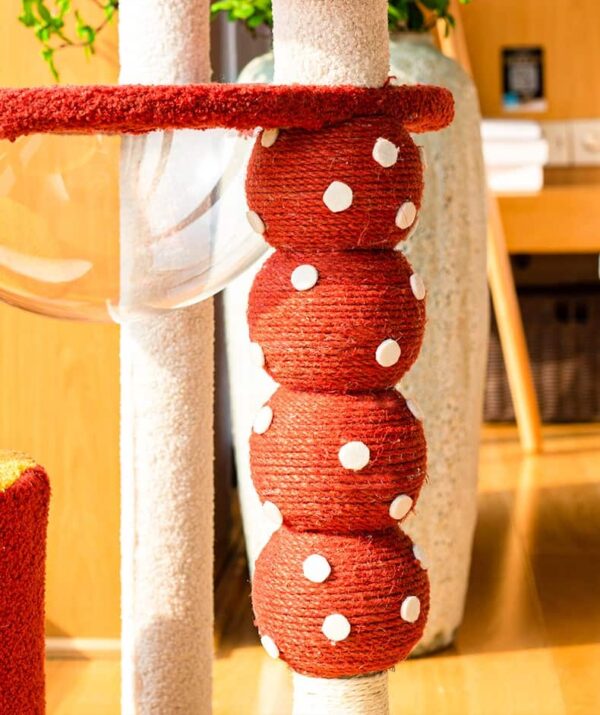 Candied Fruit Skewer Cat Tree – Luxury Version