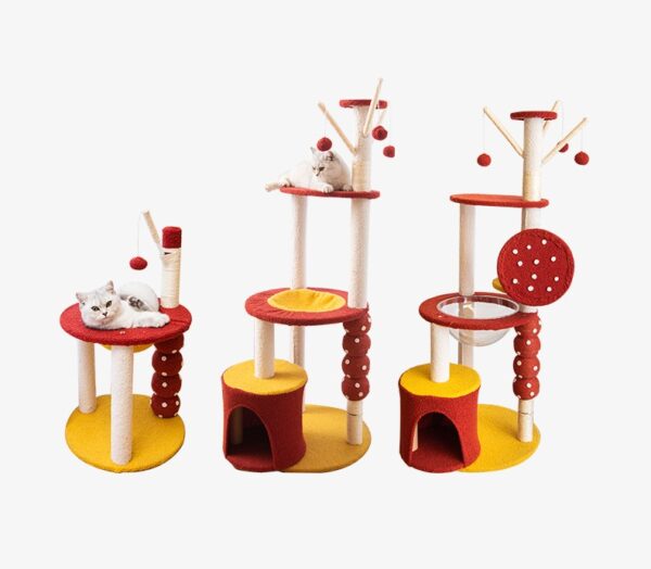 Candied Fruit Skewer Cat Tree – Upgraded Version