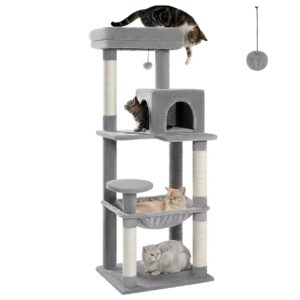 Classic Cat Tower with Square Iron Rings