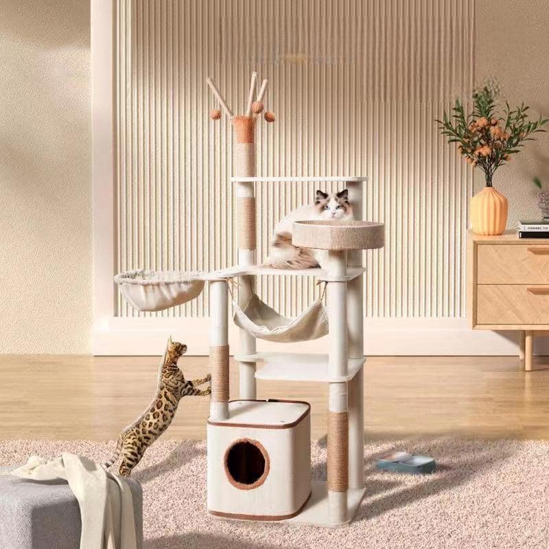 Classic Linen-Like Large Cat Tree Classic Linen-Like Large Cat Tree