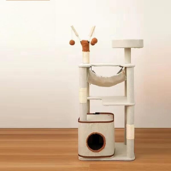 Classic Linen-Like Medium Cat Tree