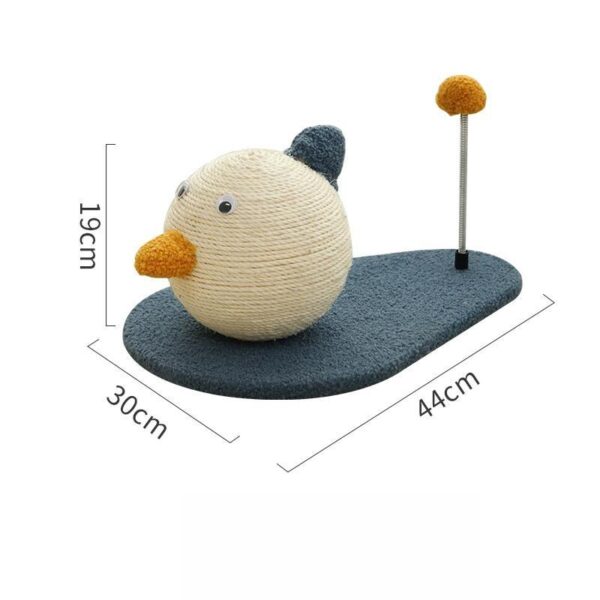 Cute Duck Cat Scratch Ball – Large
