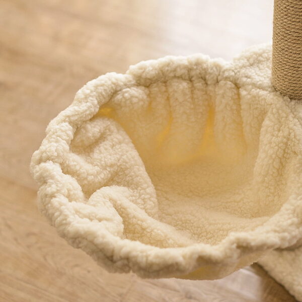 Double Platform Cat Tree with Two Cozy Nests