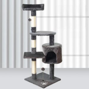 Elegant 4-Level Cat Tower