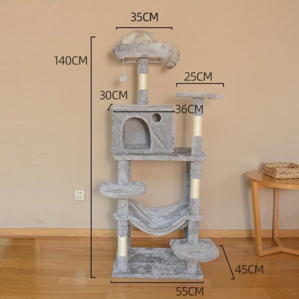 Extra-Large Deluxe Cat Tower