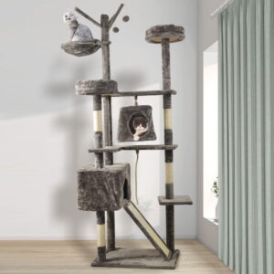 Extra-Large Luxury Cat Tower with Hammock