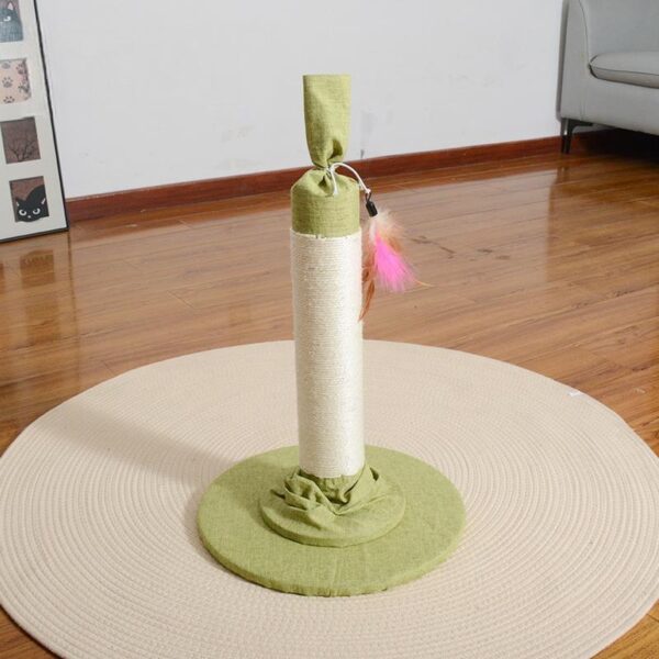 Green Colorful Candy Cat Scratching Post