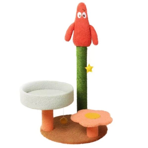 Large Red Character Fun Cat Tree