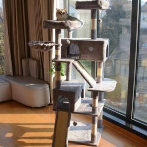 Multi-Functional Luxury 7-Tier Cat Tree