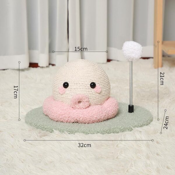 Octopus Cat Scratch Ball – Small