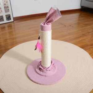 Pink Colorful Candy Cat Scratching Post