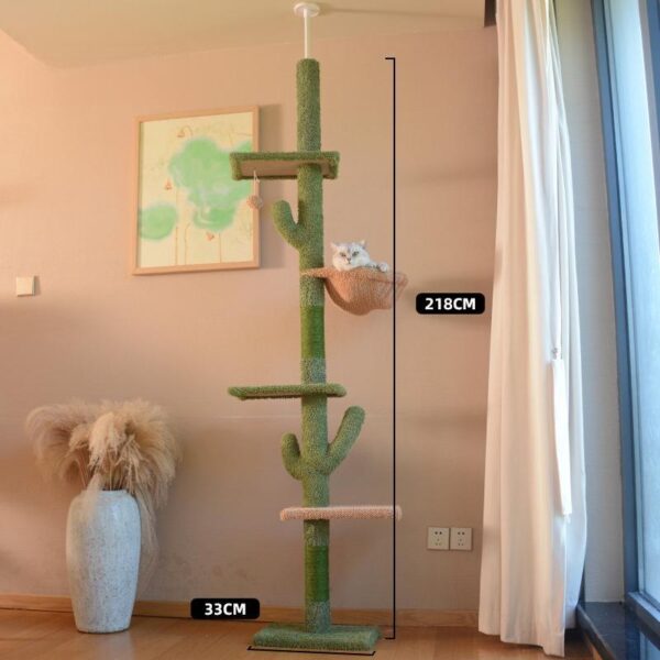Square Nest Cactus Totem Cat Tree