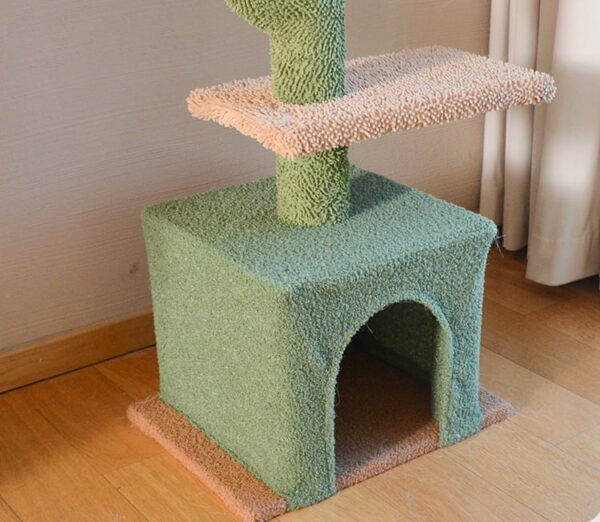 Square Nest Cactus Totem Cat Tree