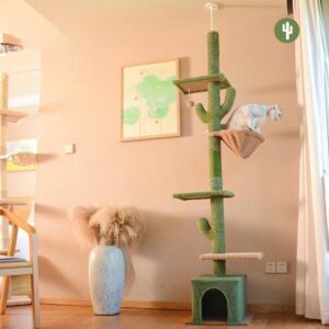 Square Nest Cactus Totem Cat Tree