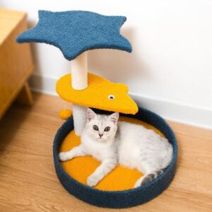 Tom & Jerry Cartoon Cat Tree – Fun and Whimsical Cat Tower for Your Feline Star