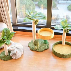 Upgraded Coconut Tree Cat Tower
