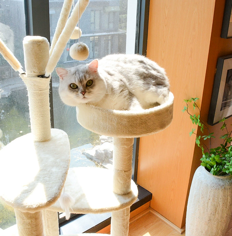 Top Benefits of Buying Cat Trees Wholesale for Pet Stores big cat cat tree (1)
