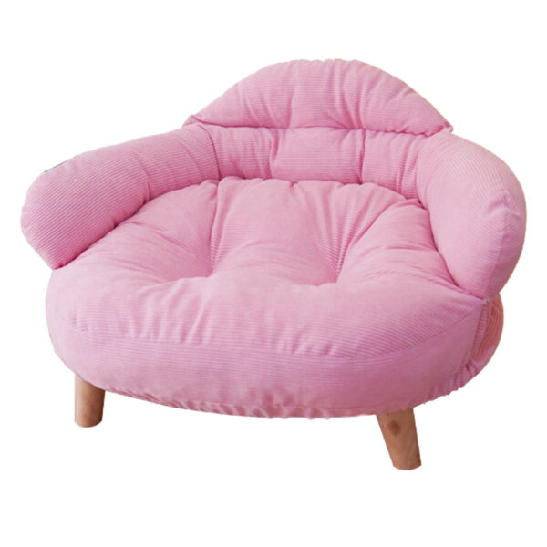 Pet Sofa Bed for Cats & Dogs – Cozy Dog Couch, Cat House & Cushion Mat