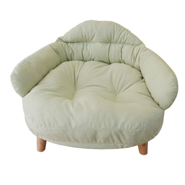 Pet Sofa Bed for Cats & Dogs – Cozy Dog Couch, Cat House & Cushion Mat