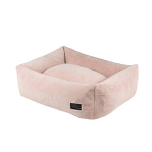 Square Plush Pet Bed – Soft Lounger for Cats & Small Dogs