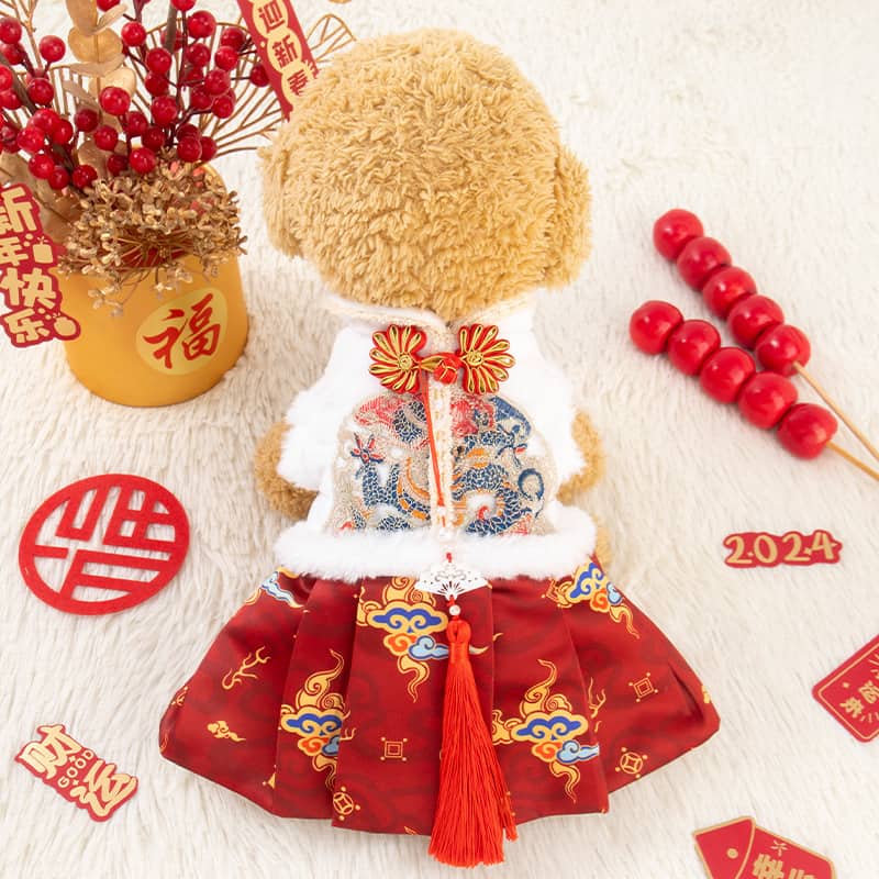 Chinese New Year Dress for Cats & Small Dogs Chinese New Year Dress for Cats & Small Dogs