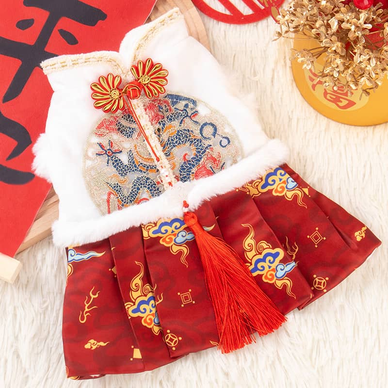 Chinese New Year Dress for Cats & Small Dogs Chinese New Year Dress for Cats & Small Dogs
