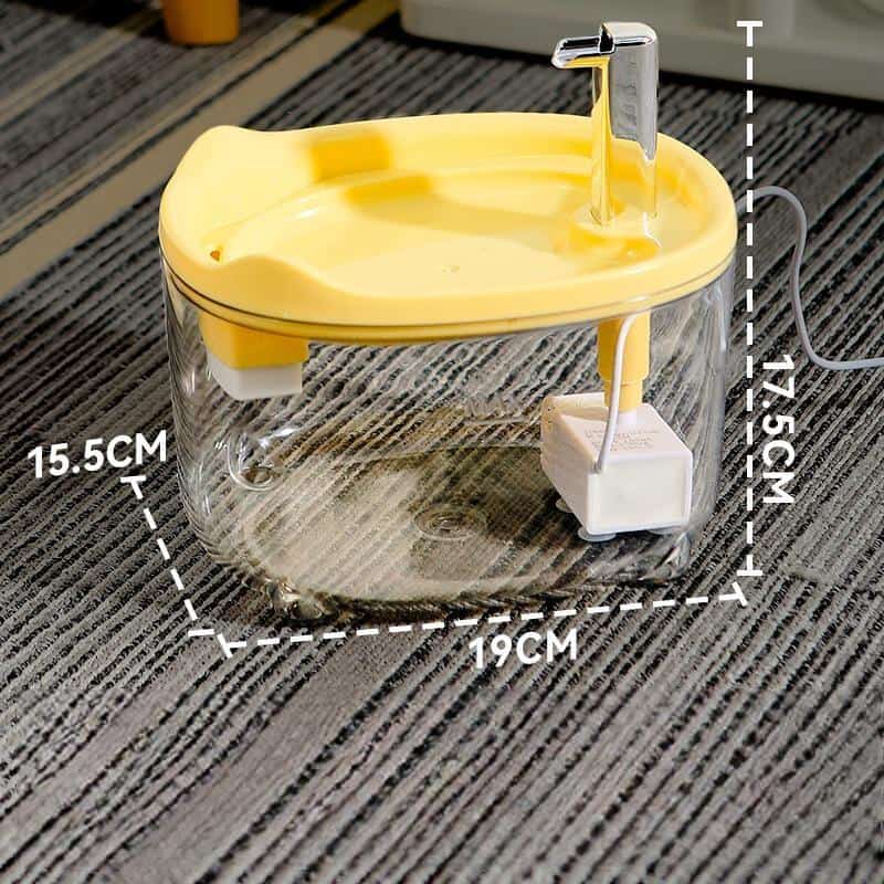 automatic cat water fountain with low water indicator safe pet water dispenser automatic cat water fountain with low water indicator safe pet water dispenser