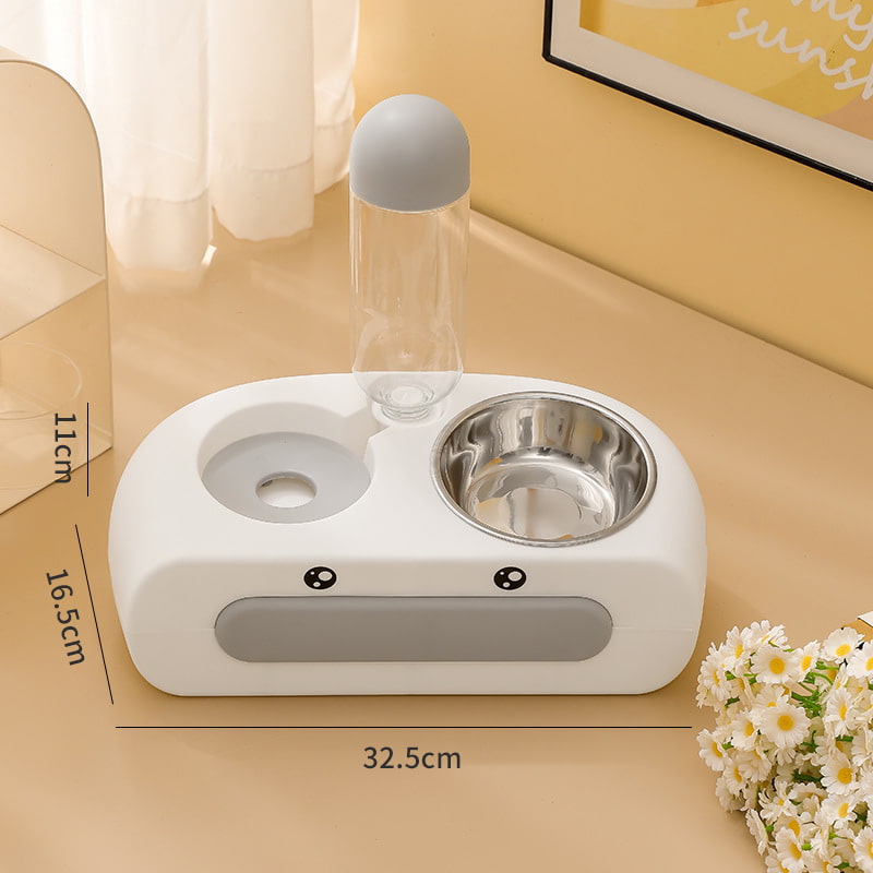 cat food dish with removable stainless steel bowl easy clean feeder cat food dish with removable stainless steel bowl easy clean feeder