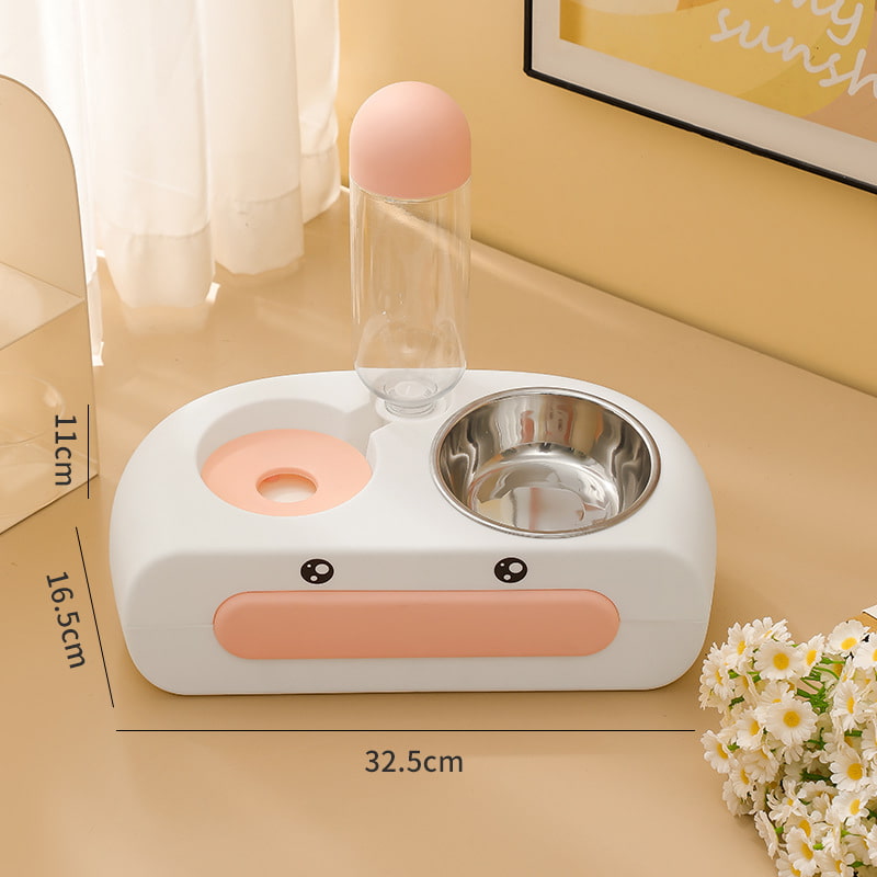 cat food dish with removable stainless steel bowl easy clean feeder cat food dish with removable stainless steel bowl easy clean feeder