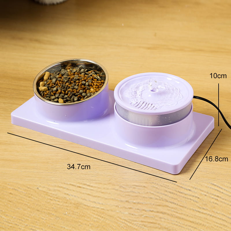 elevated cat food bowl with stainless steel insert anti vomit design feeder elevated cat food bowl with stainless steel insert anti vomit design feeder