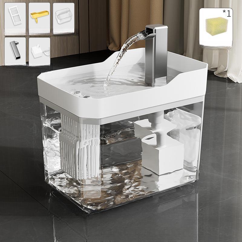 large capacity cat water fountain 1.5l ultra quiet pump with filter large capacity cat water fountain 1.5l ultra quiet pump with filter