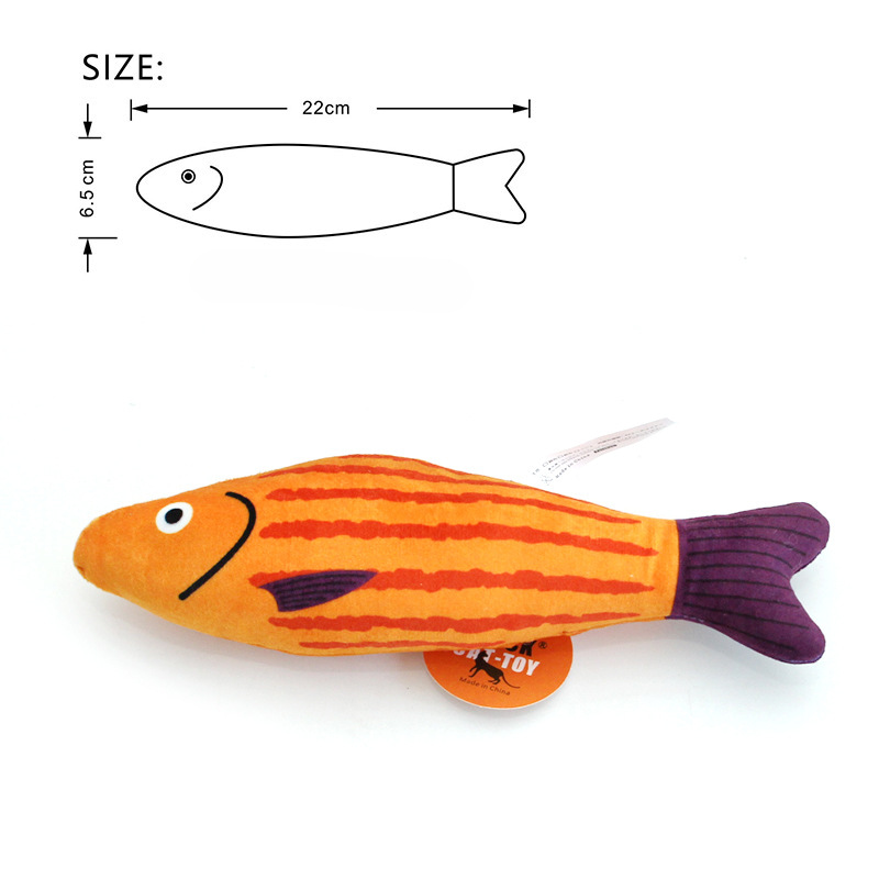 Realistic Fish Catnip Toy for Cats Realistic Fish Catnip Toy for Cats