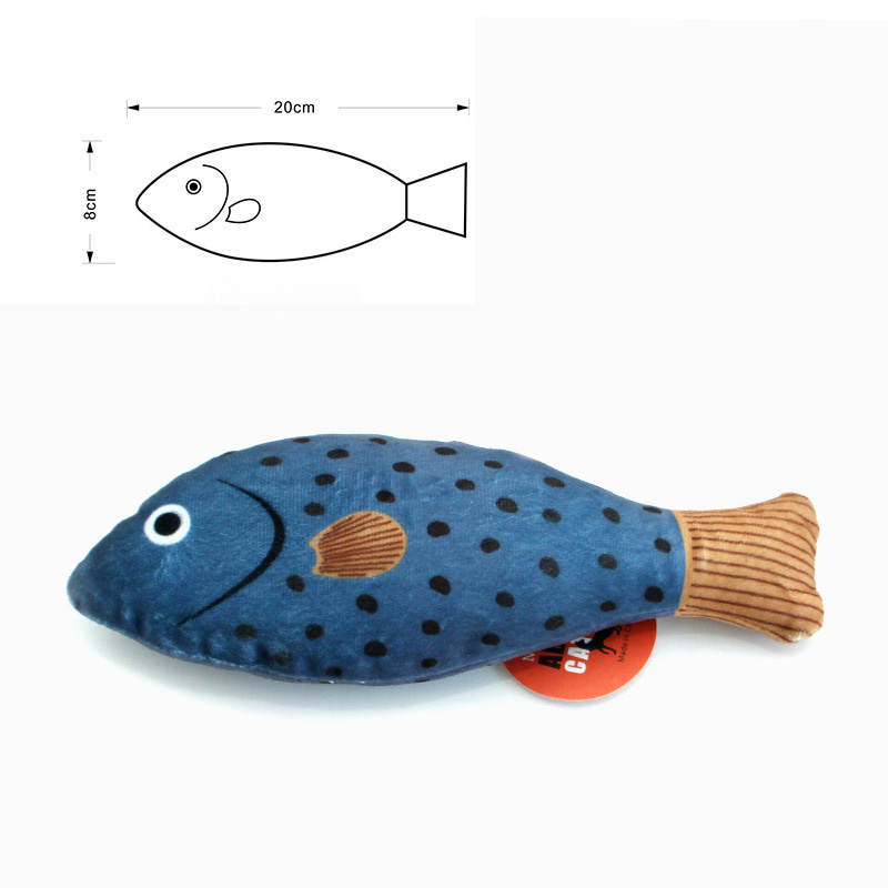 Realistic Fish Catnip Toy for Cats Realistic Fish Catnip Toy for Cats