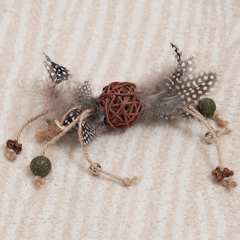 Silvervine Chew Stick and Catnip Ball for Cats Silvervine Chew Stick and Catnip Ball for Cats