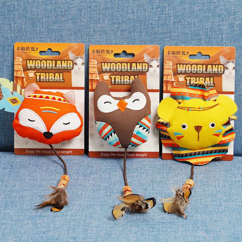 Jungle Series Plush Interactive Cat Toys Jungle Series Plush Interactive Cat Toys