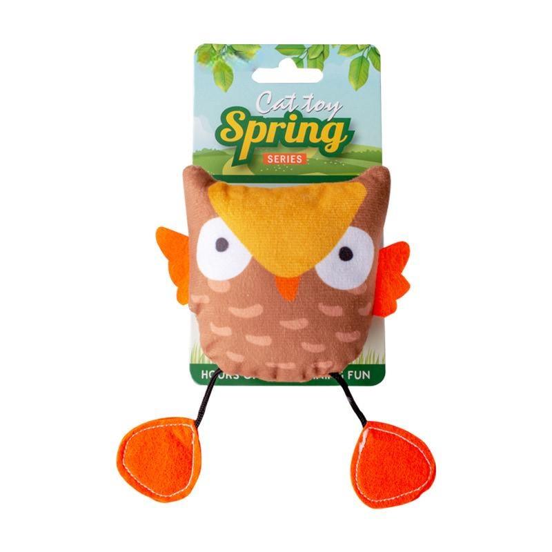 Forest Series Catnip Plush Interactive Toy Forest Series Catnip Plush Interactive Toy