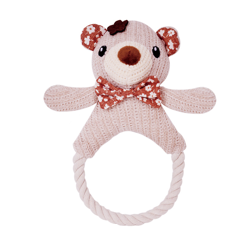 Squeaky Dog Rope Chew Toy Squeaky Dog Rope Chew Toy
