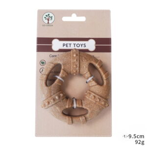 Bone-Shaped Durable Dog Chew & Interactive Toy