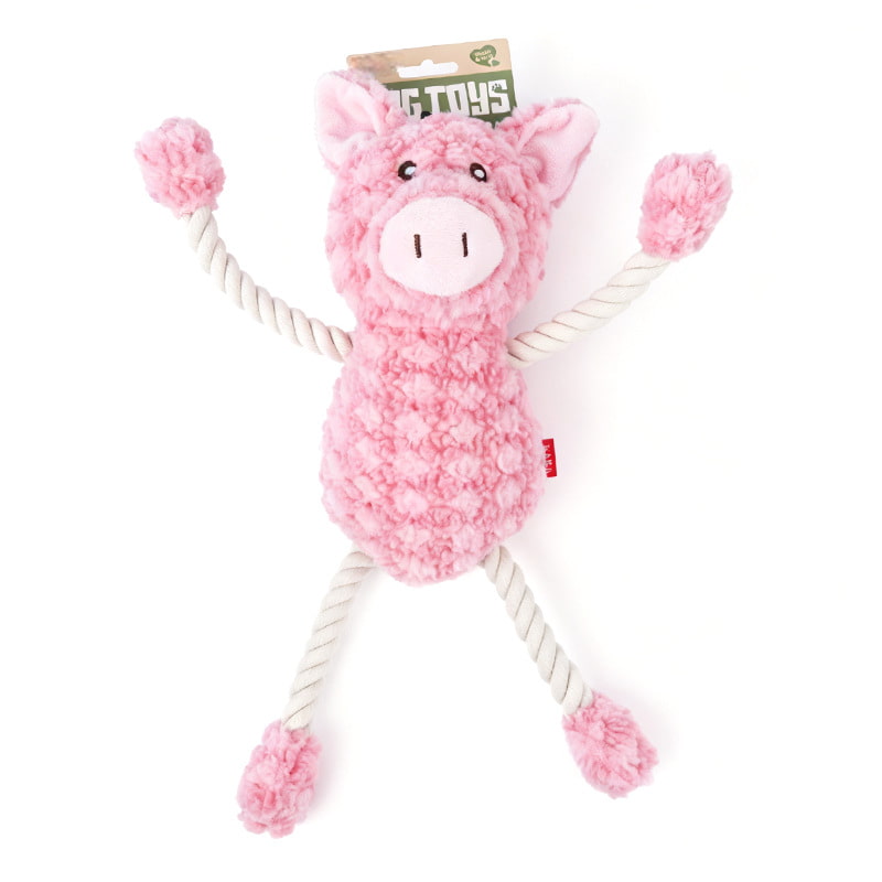 Cartoon Rope Series Plush Squeaky Dog Chew Toy Cartoon Rope Series Plush Squeaky Dog Chew Toy