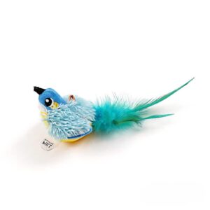 Colorful Feather Chirping Bird Series Squeaky Cat Toy