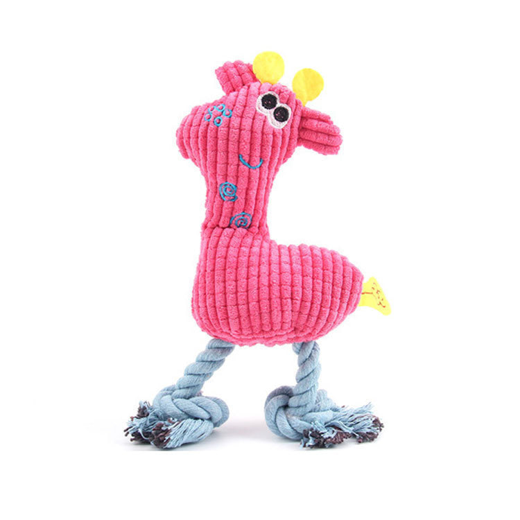 Corn Cob Deer Series Plush Squeaky Dog Chew Toy Corn Cob Deer Series Plush Squeaky Dog Chew Toy