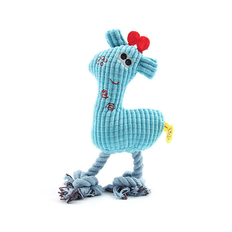 Corn Cob Deer Series Plush Squeaky Dog Chew Toy Corn Cob Deer Series Plush Squeaky Dog Chew Toy