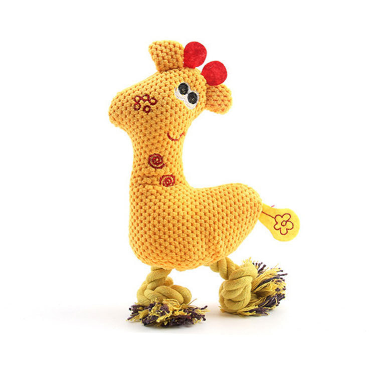 Corn Cob Deer Series Plush Squeaky Dog Chew Toy Corn Cob Deer Series Plush Squeaky Dog Chew Toy