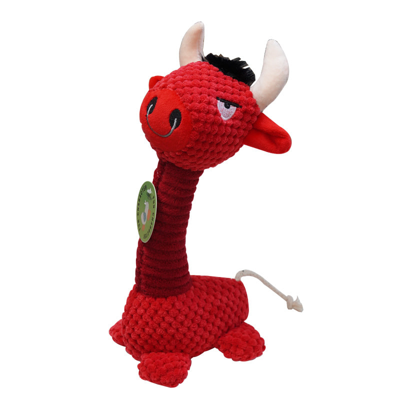 Corn Cob Dinosaur Series Plush Squeaky Dog Chew & Interactive Toy Corn Cob Dinosaur Series Plush Squeaky Dog Chew & Interactive Toy