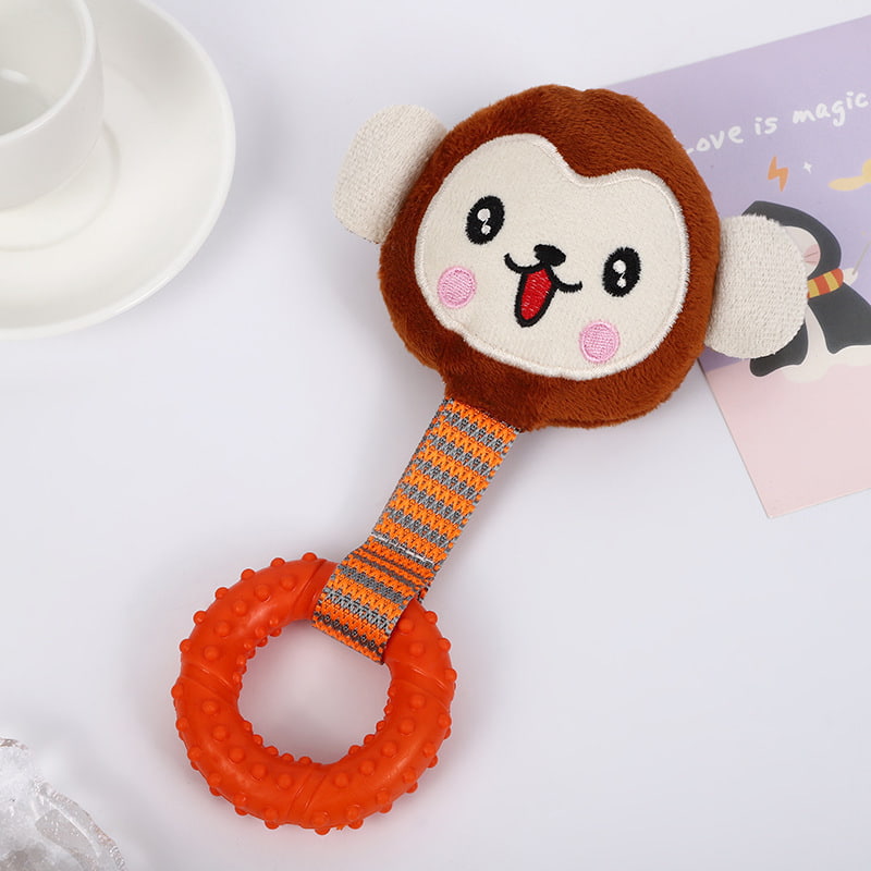 cute animal series tpr rubber plush squeaky dog chew & interactive toy cute animal series tpr rubber plush squeaky dog chew & interactive toy